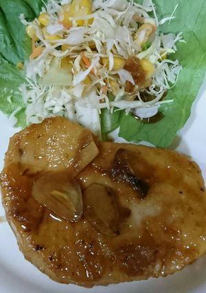 ご飯が進むメカジキのガーリックソテー♪-レシピのメイン写真