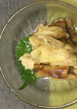 ♪簡単!!!フライパンde焼き茄子♪-レシピのメイン写真