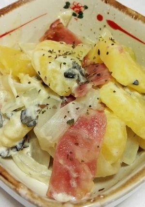 じゃがいものオリーブマヨソース-レシピのメイン写真