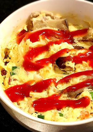 レンジdeマグカップ簡単オムレツ-レシピのメイン写真