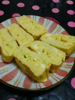 ☆ネギ入り卵焼き☆-レシピのメイン写真
