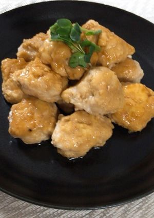 低脂質で安心♬ ふわふわ鶏のつくね-レシピのメイン写真