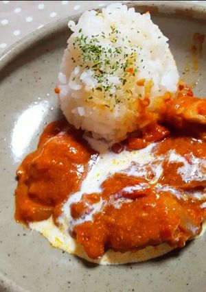 カレールゥと牛乳で本格バターチキンカレー-レシピのメイン写真