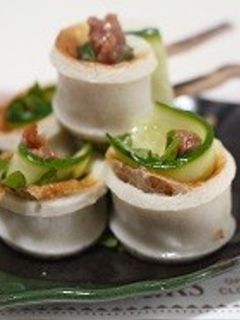 ちくわ梅巻-レシピのメイン写真