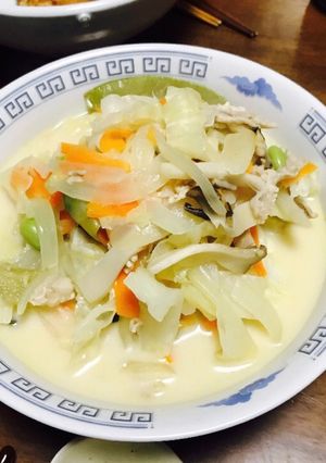 簡単！野菜盛り沢山♪長崎ちゃんぽん-レシピのメイン写真