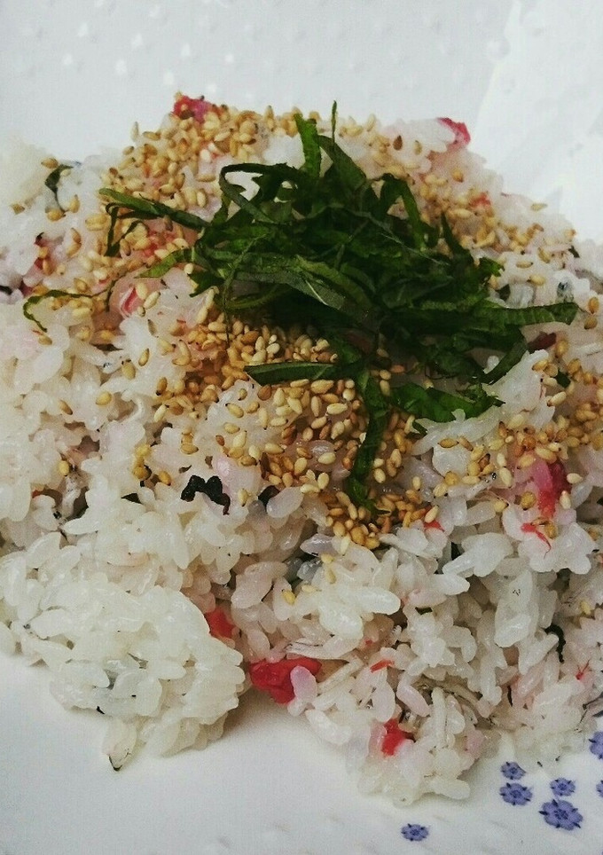 簡単！白だしだけで本格的☆梅しらすご飯-レシピのメイン写真
