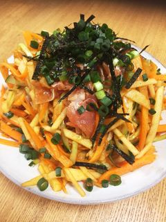 野菜たっぷり 生ハムユッケ-レシピのメイン写真