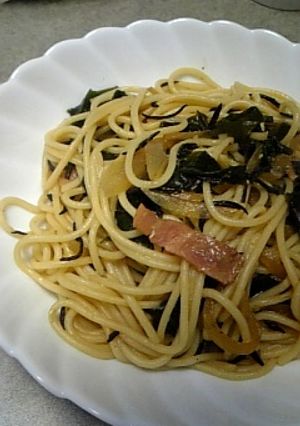 簡単☆海藻パスタ-レシピのメイン写真