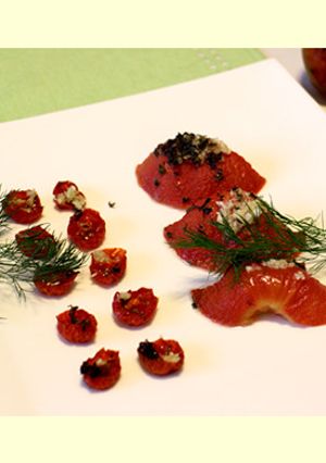 トマトのコンフィ-レシピのメイン写真