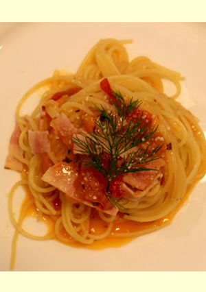トマトのコンフィでパスタ-レシピのメイン写真