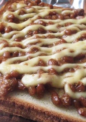 納豆マヨトースト！朝食や小腹が空いたら！-レシピのメイン写真