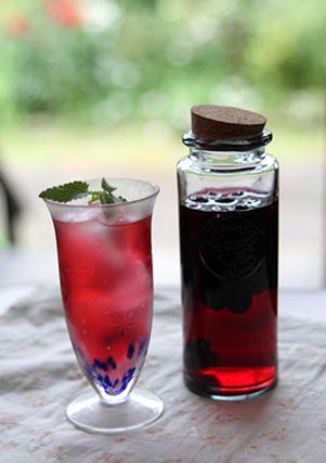 ブルーベリー酢で作る健康ドリンク-レシピのメイン写真