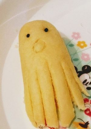 ☆娘ニコニコ♡1分でタコさんパン☆-レシピのメイン写真