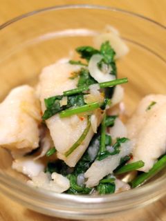 白身魚とパクチーのスイートチリソース-レシピのメイン写真