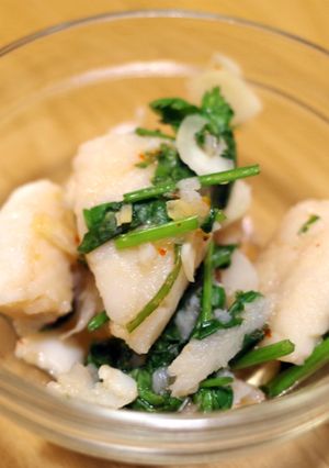白身魚とパクチーのスイートチリソース-レシピのメイン写真