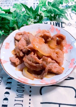 豚コマ肉で♡すぐできる♡THE生姜焼き♡-レシピのメイン写真