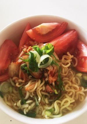 たっぷりトマトの塩ラーメン-レシピのメイン写真