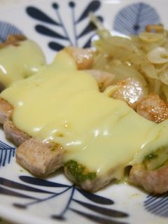 豚ロースのバジルソース焼き♪チーズとろり-レシピのメイン写真