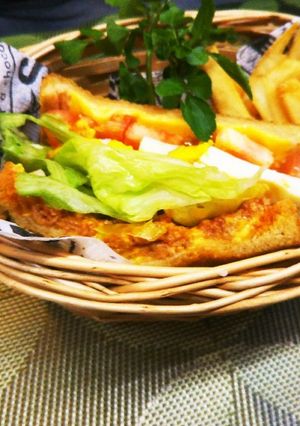 ホットサンドケバブ風-レシピのメイン写真