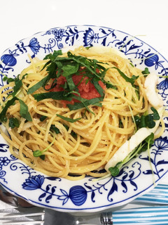 調味料2つだけ★イカ明太の大葉添えパスタ-レシピのメイン写真