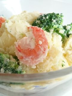 海老とブロッコリーの柚子胡椒ポテトサラダ-レシピのメイン写真