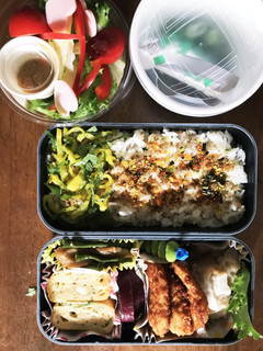 しゅうまいとチキンカツ弁当-レシピのメイン写真