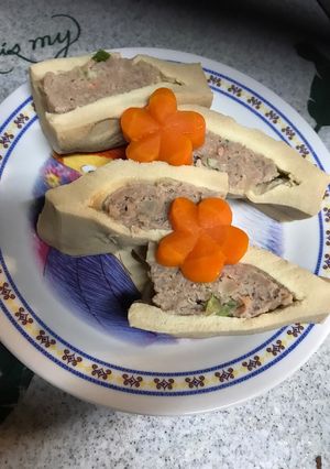 高野豆腐の海老と豚挽き詰め出汁煮-レシピのメイン写真