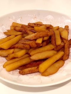 じゃがいもと薩摩揚げの甘辛炒め-レシピのメイン写真