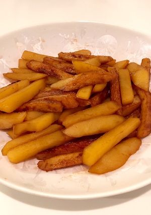 じゃがいもと薩摩揚げの甘辛炒め-レシピのメイン写真