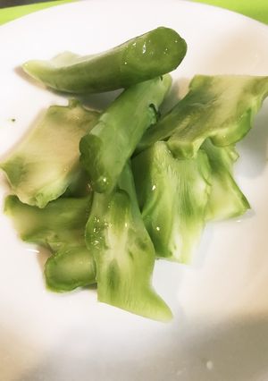 ブロッコリーの芯の浅漬け-レシピのメイン写真