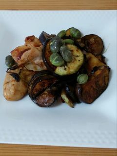 京山科なすと鶏肉の甘辛炒め-レシピのメイン写真