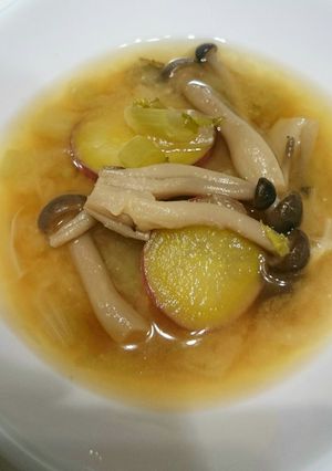 トリハムの茹で出汁でお味噌汁(´ω｀)-レシピのメイン写真
