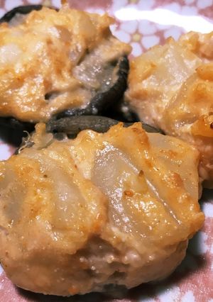 しいたけの明太ポテト焼き★-レシピのメイン写真