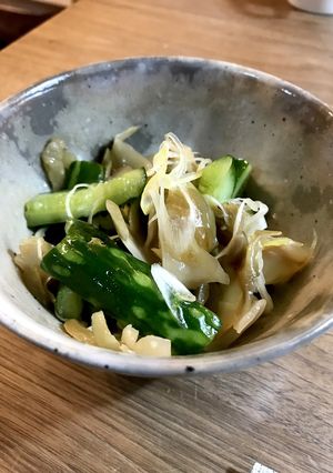 胡瓜と搾菜の和え物-レシピのメイン写真