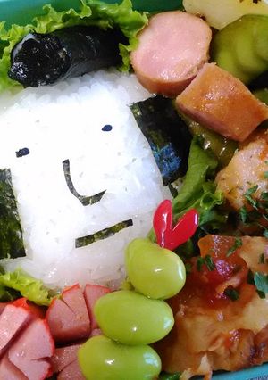 キャラ弁♡サムライ弁当♪-レシピのメイン写真