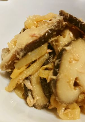 椎茸とくらげの中華風ツナ和え-レシピのメイン写真