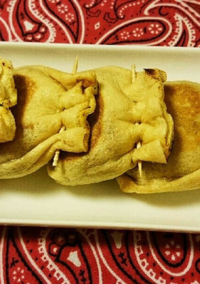 栄養満点☆油揚げの包み焼き♪-レシピのメイン写真