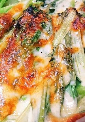 楽チン！どっさり小松菜のチーズ焼き-レシピのメイン写真