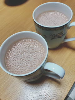 ミキサーで♡チョコバナナミルクジュース-レシピのメイン写真