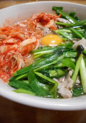 キムチうどん-レシピのメイン写真