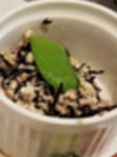 スナップエンドウとひじきの白和え-レシピのメイン写真