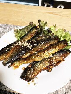 お弁当にも!さんまの蒲焼き-レシピのメイン写真