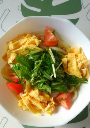 さっぱり！冷し中華風うどん♪-レシピのメイン写真