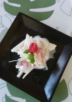 やみつき！梅干しと大根のサラダ♪-レシピのメイン写真