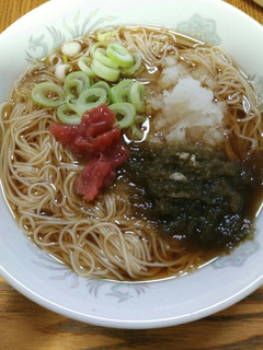 梅おろしにゅうめん-レシピのメイン写真