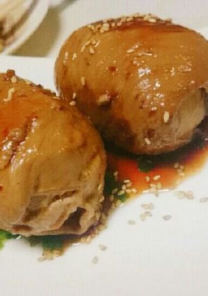 簡単！タレが美味しい肉巻きおにぎり-レシピのメイン写真