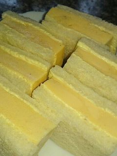 レンチンでだし巻き玉子サンドイッチ❗-レシピのメイン写真