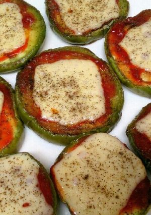 とろける食感！米なすピザ～居酒屋さん風～-レシピのメイン写真