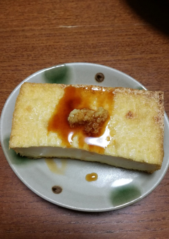 厚揚げのパリッと焼き-レシピのメイン写真