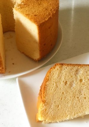 クリームチーズシフォンケーキ-レシピのメイン写真